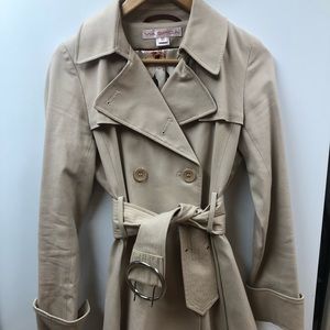 Via Spiga trench, beige, size XS